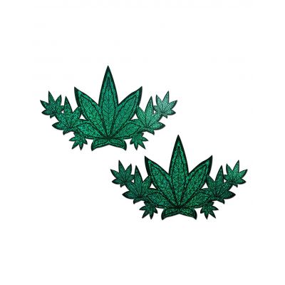Pastease Glitter Pot Leaf Demi Pasties