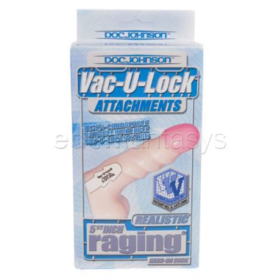 Vac u lock raging hard on cock