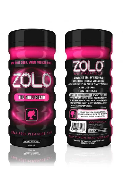 ZOLO Real-Feel Pleasure Cup Masturbator - Girlfriend — image 8 of 12