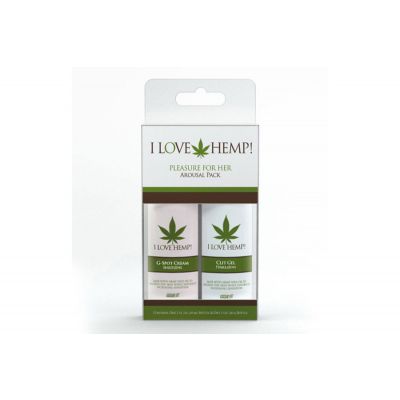 I Love Hemp Pleasure for Her Arousal Pack