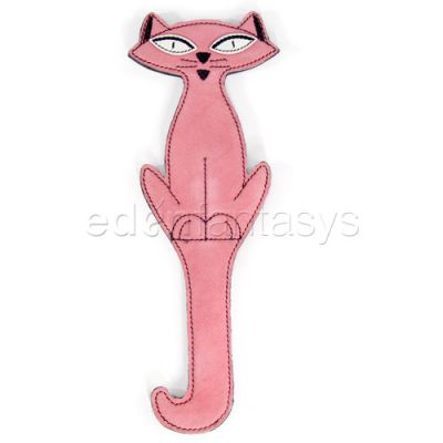Kitty spank her