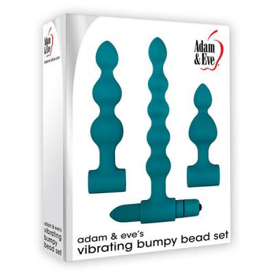 Adam Eve Vibrating Bumpy Bead Set