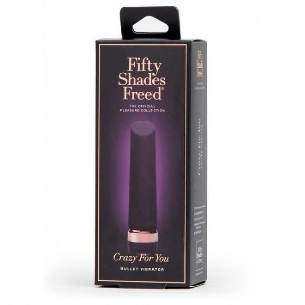 Fifty Shades Freed Crazy For You Rechargeable Bullet Vibrator