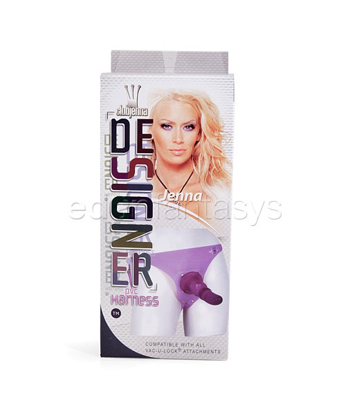 Vivid girls designer harness Jenna