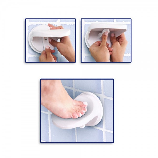 Sex in the Shower - Single Locking Suction Foot Rest