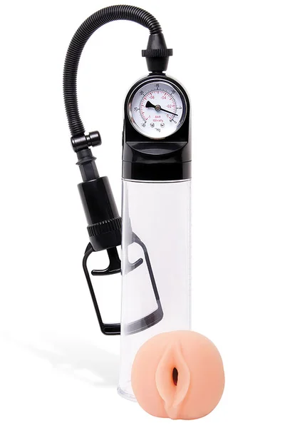 Adam and Eve Penis Pump with Realistic Silicone Entry — image 8 of 16
