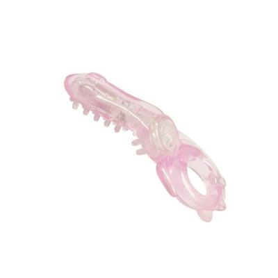 Funny Frog Vibe Cock Ring Clear
