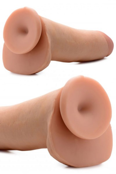 USA Cocks Dual Layer 12" Realistic Dildo with Balls & Suction Cup