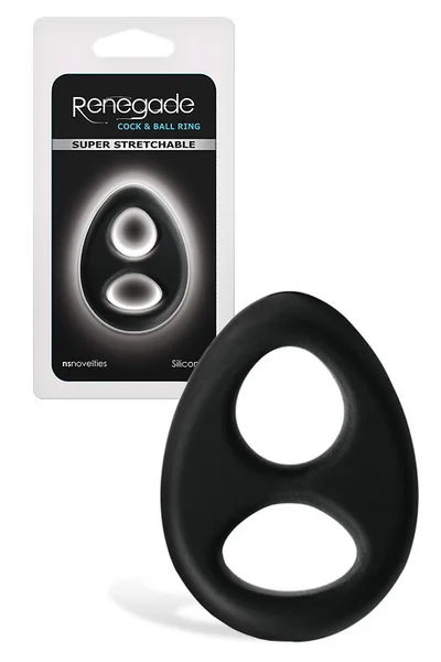 nsnovelties Stretchy Silicone Cock & Ball Ring — image 11 of 15