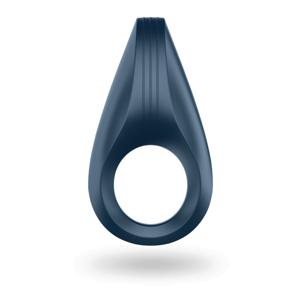 Satisfyer 3" Vibrating Silicone Cock Ring with Stimulating Nub