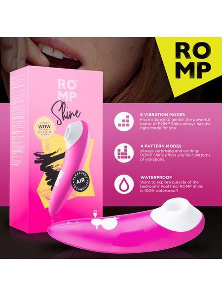 Romp Shine Pleasure Air 6" Clitoral Stimulator