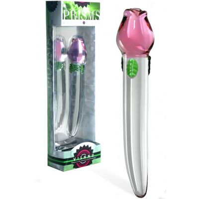 Prisms Erotic Glass Blooming Vishnu 7 5 Glass Dildo
