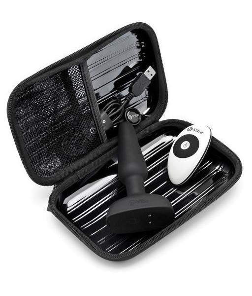 B Vibe Remote Trio Butt Plug with 3 Motors