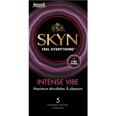 Skyn Intense Vibe 5PK And Vibrating Cock Ring