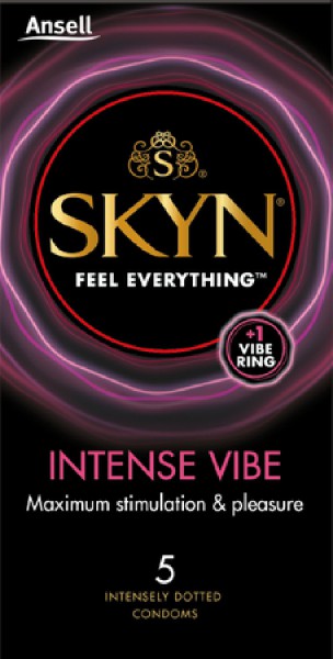 Skyn Intense Vibe 5PK And Vibrating Cock Ring