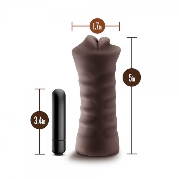 Hot Chocolate Renee Vibrating Masturbator — image 3 of 4