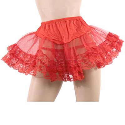 Floral lace petticoat