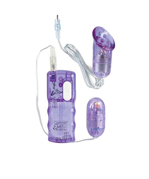Double Play Vibrating Egg And Clitoral Stimulator