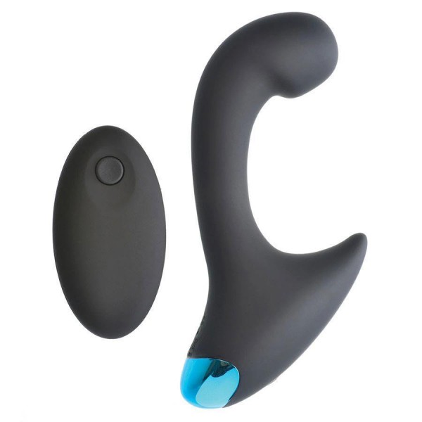 Optimale P-Curve Vibrating Prostate Massager & Wireless Silicone Anal Vibrator for Men