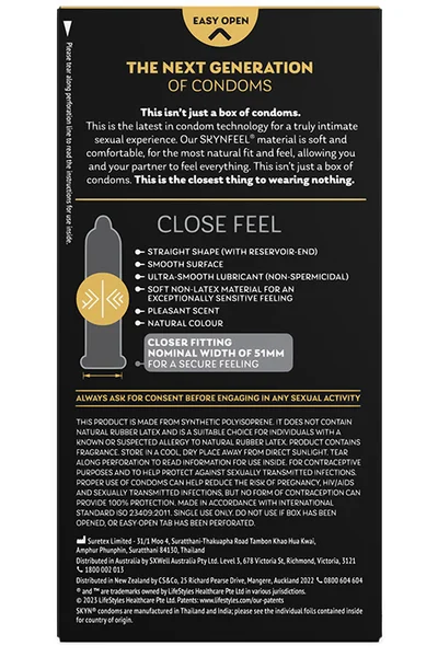 Skyn Close Feel Condoms (10 Pack) — image 8 of 8