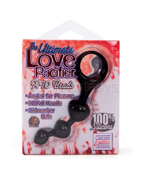 Love pacifier X-10 beads
