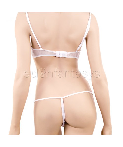 Iridescence bra and thong