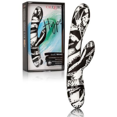 California Exotic Graffiti Dual Motor 7 9 Silicone Rabbit Vibrator