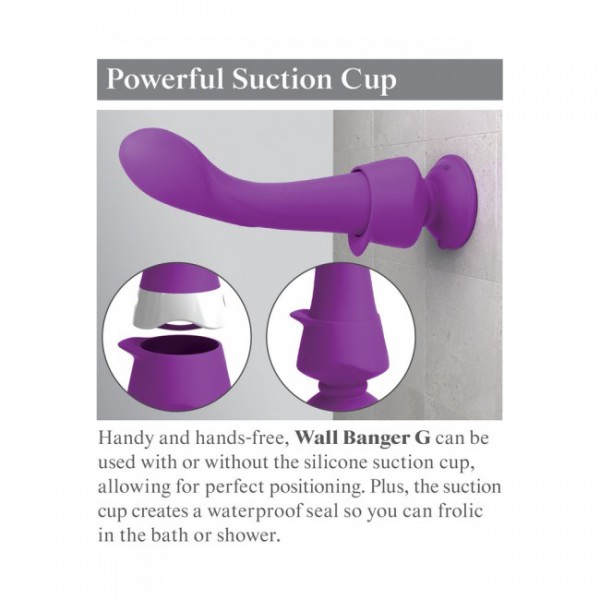 3Some - Wall Banger G Silicone Vibrator