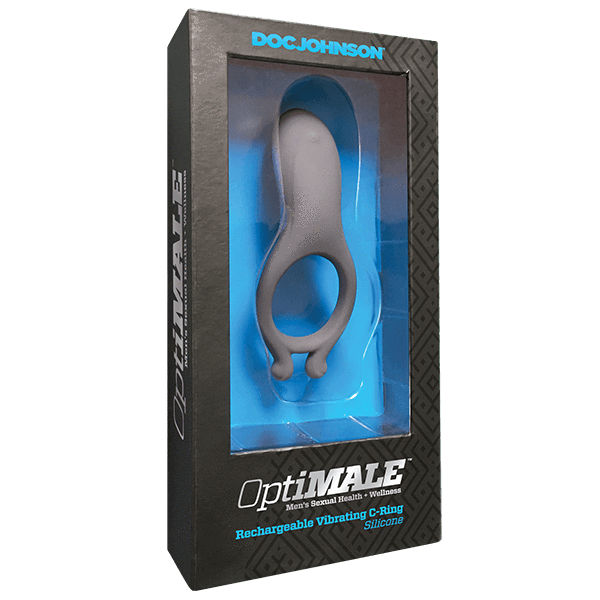 OptiMALE Rechargeable Vibrating C-Ring