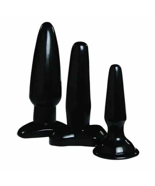 Liquorice Dip Butt Plugs
