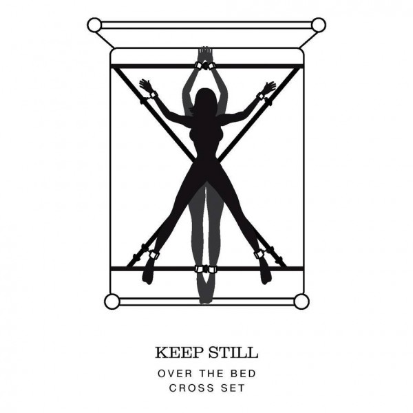 Fifty Shades of Grey Keep Still Over the Bed Cross Restraint