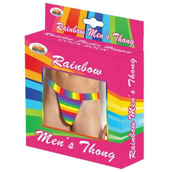 Rainbow Men's Thong — image 4 of 5