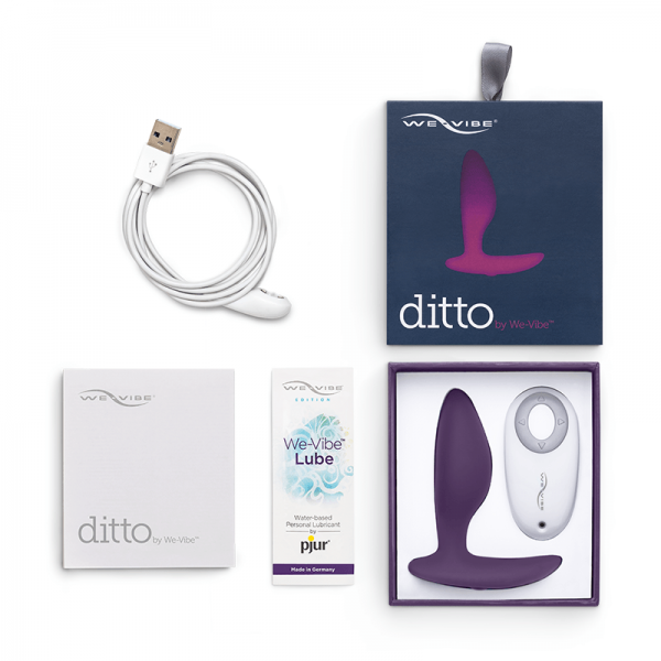 We-Vibe Ditto 3.5" Vibrating Butt Plug With Remote & App