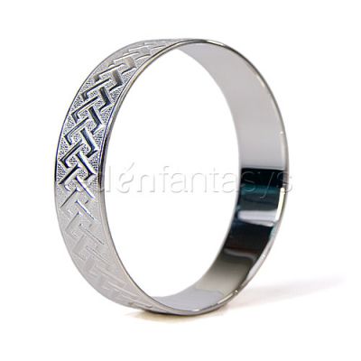 Silver celtic cock ring