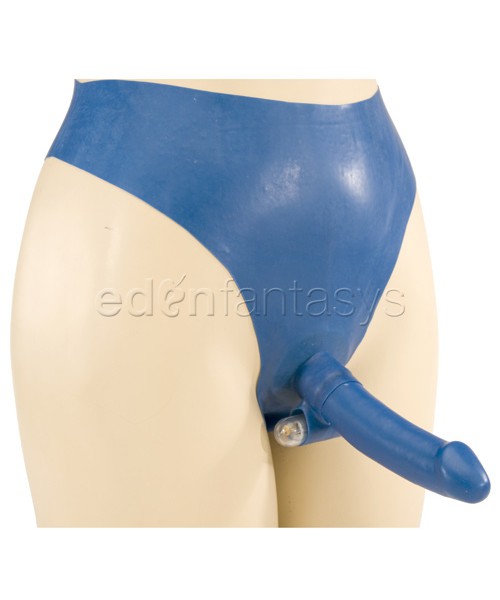 Blue latex slip on tool