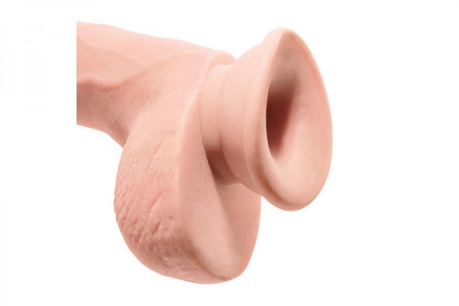 KING COCK PLUS 9 IN.TRIPLE DENSITY COCK WITH BALLS