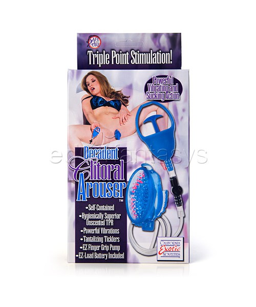 Decadent clitoral arouser