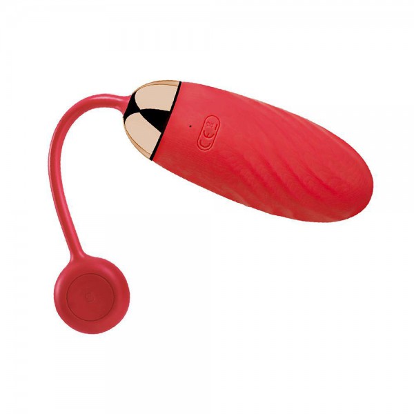 Svakom Ella Ribbed Silicone Bullet with App