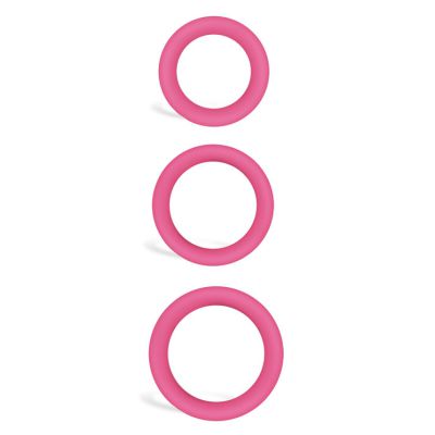 nsnovelties Glow In The Dark Silicone Dildo Butt Plug 3 Cock Rings