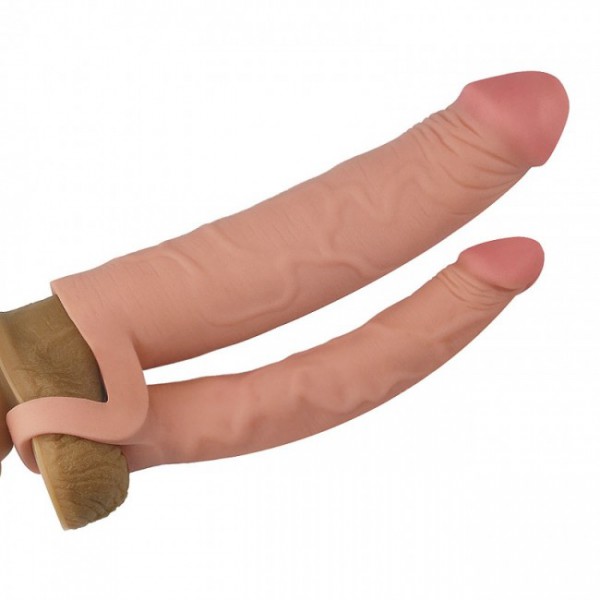 Pleasure X-Tender Double Penis Sleeve