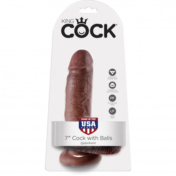 King Cock 7" Cock w/ Balls