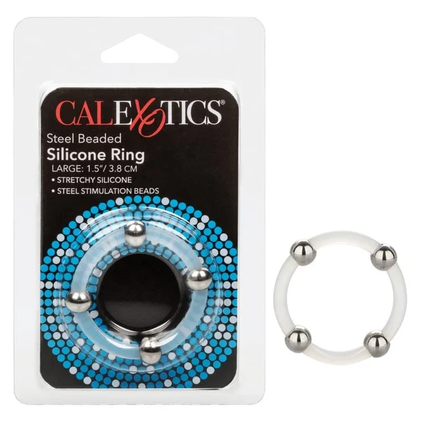 Steel Beaded Silicone Ring Large — image 24 of 25