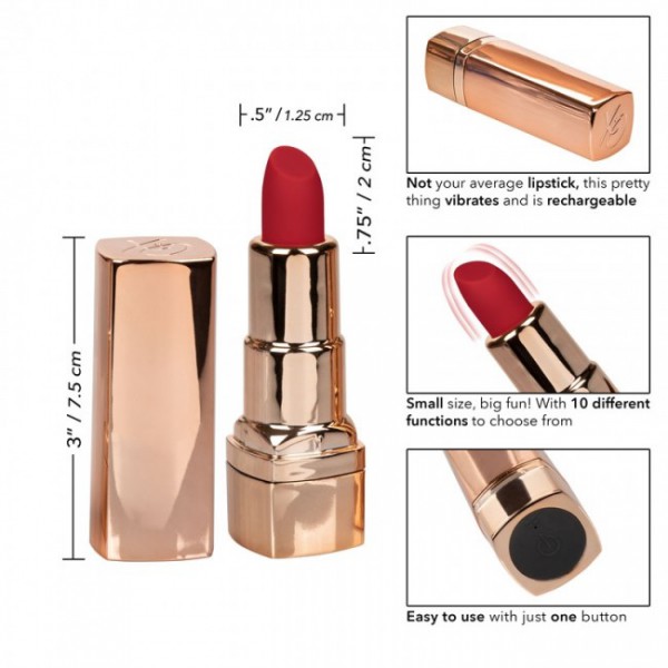 Hide and Play Rechargeable Lipstick (Red)