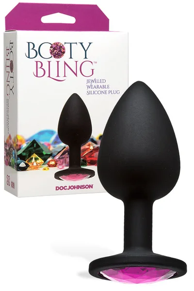 Doc Johnson Silicone Booty Bling 3" Anal Plug — image 4 of 12