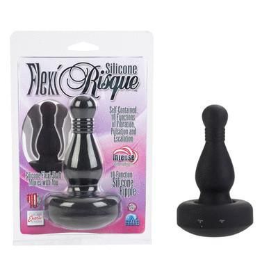 Silicone Flexi Risque 10 Function Silicone Ripple Black