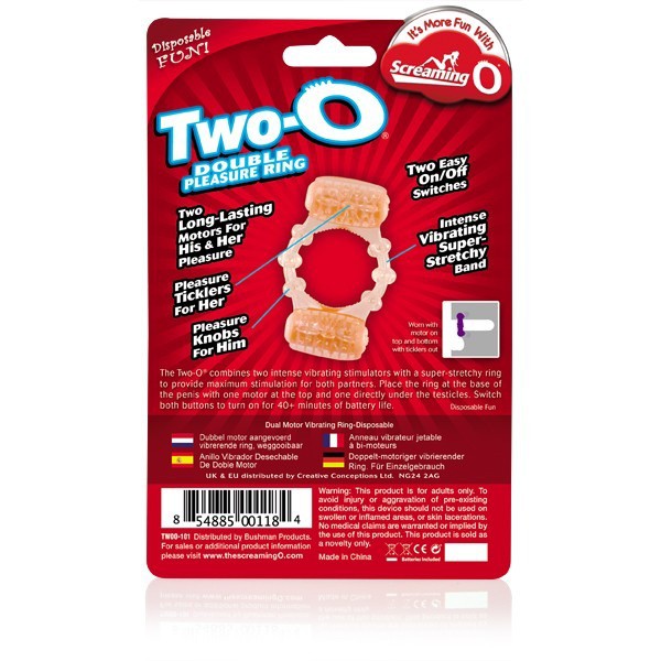 Screaming O Two O Vibrating Ring