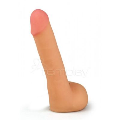 CyberSkin Slimline Cyber Cock Dildo with Balls