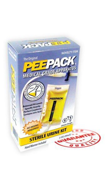 Peepack Unisex Fetish Kit with 3 oz Urine