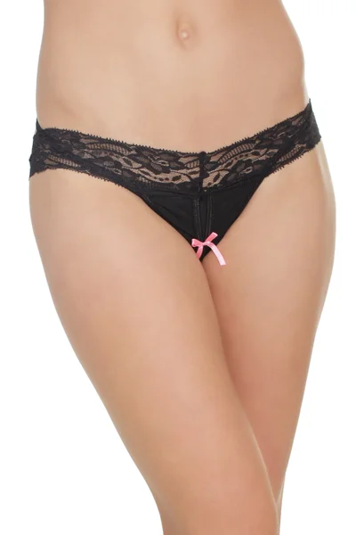 Lace crotchless thong — image 7 of 22
