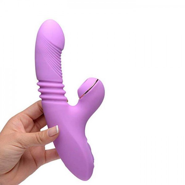 Rechargeable Thrusting Suction Rabbit